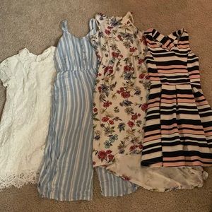 Girls Dress & Jumper Bundle